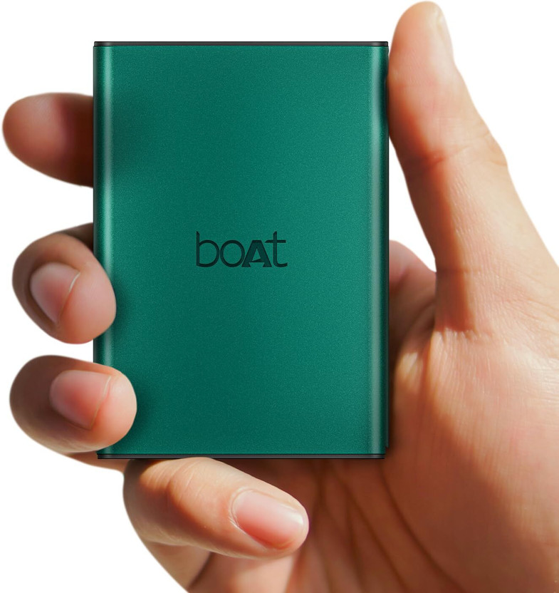 boAt 20000 mAh 22.5 W Compact Pocket Size Power Bank(Emerald Green, Lithium Polymer, Fast Charging, Quick Charge 3.0 for Mobile, Tablet, Earbuds)