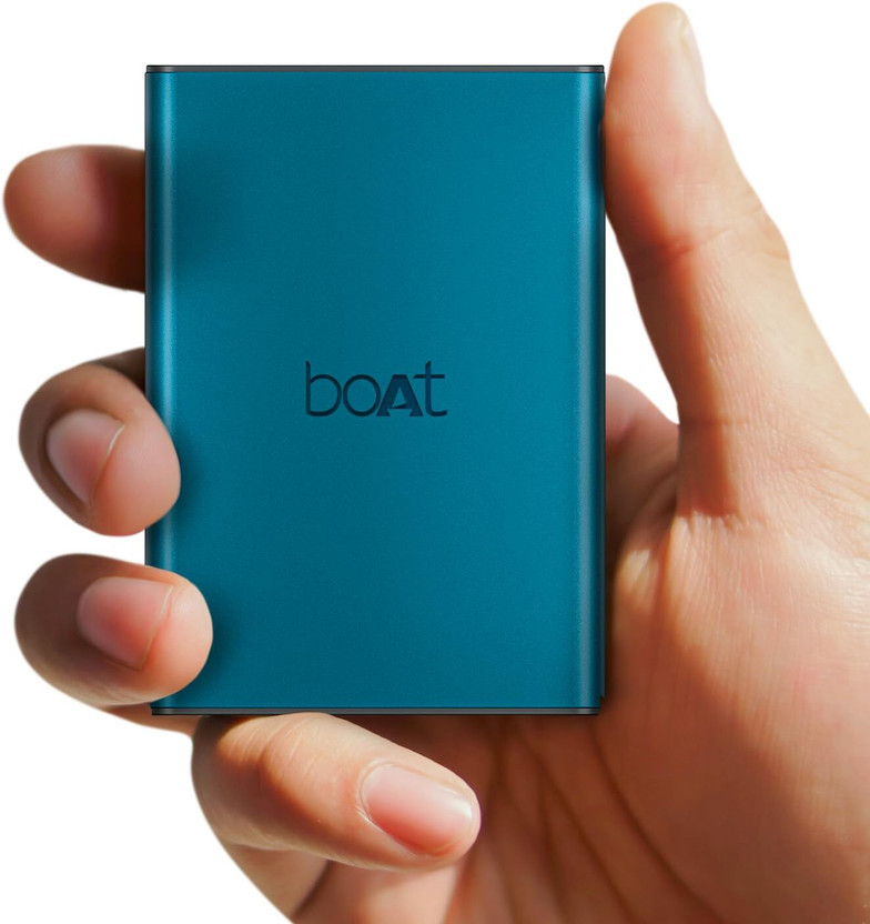 boAt 20000 mAh 22.5 W Compact Pocket Size Power Bank(Steel Blue, Lithium Polymer, Fast Charging, Quick Charge 3.0 for Mobile, Tablet, Earbuds)