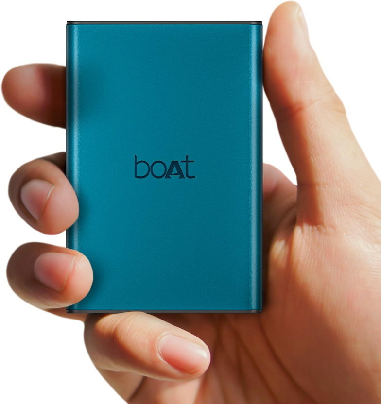 boAt 10000 mAh 22.5 W Compact Pocket Size Power Bank(Steel Blue, Lithium Polymer, Fast Charging, Quick Charge 3.0, Power Delivery 3.0 for Laptop, Mobile, Tablet, Speaker)