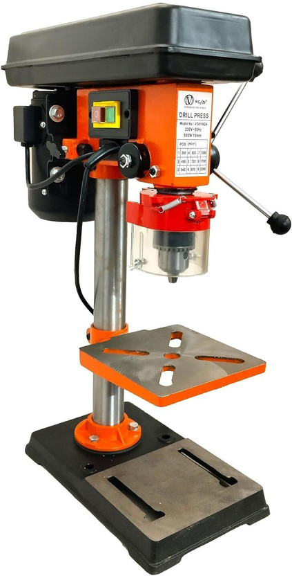 VOLTZ VOLTZ VOLTZ VZ 4116QA Drill 9 Level Speed Mini Bench Drill 16mm Chuck Machine 500w Motor 280-2350rpm Bench Top Mounted Press Pistol Grip Drill(16 mm Chuck Size) - Flipkart Deal