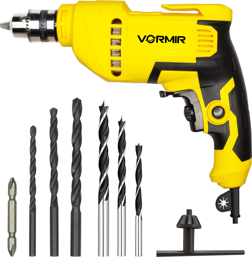 iBELL VORMIR VR ED06-91 Electric Drill, 400W, 2800 RPM, 10mm Chuck, Variable Speed, Forward/Reverse for Wood & Metal Pistol Grip Drill(10 mm Chuck Size)