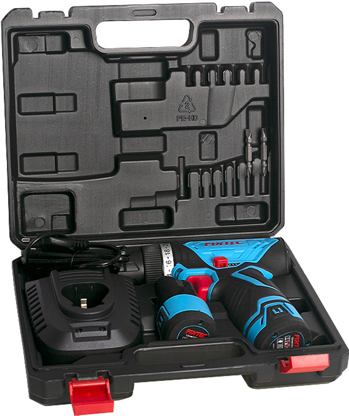 FIXTEC FIXTEC 12V 2 speed drill Cordless Drill(10 mm Chuck Size)
