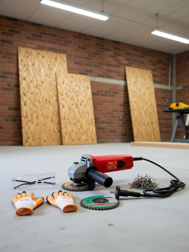 Hillgrove HGCM20M2 Angle Grinder with 5 Wheels For Metal/Wood/Tile Cutting, Grinding Power & Hand Tool Kit(3 Tools)