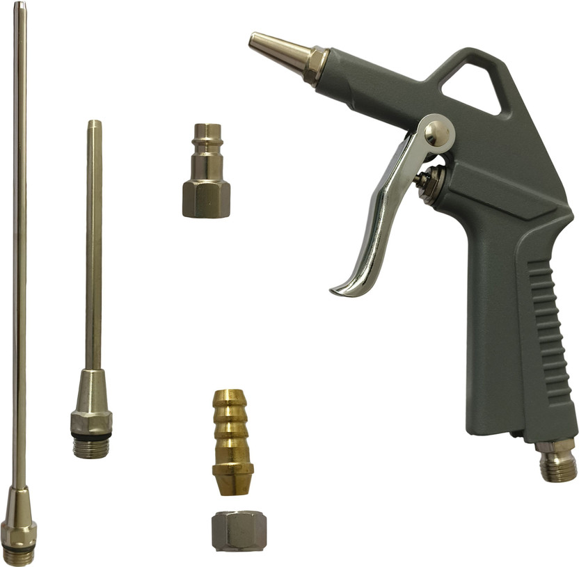 Inditrust Air Dust Blow Gun with long Steel Air flow Nozzle Pneumatic Air Compressor Tool Power & Hand Tool Kit(1 Tools)