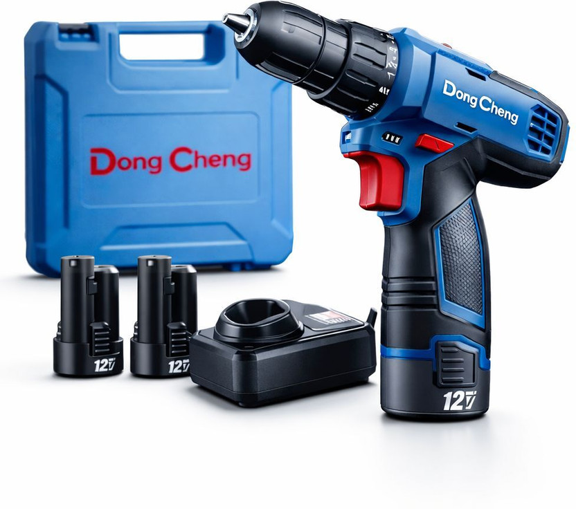 Dongcheng DCJZ-1202I CORDLESS IMPACT DRILL 35 NM MAX TORQUE,12V MAX LI-ION BATTERY & CHARGER Cordless Drill(10 mm Chuck Size)