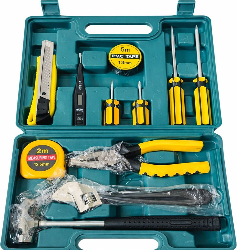 RADHE RADHE ALLIANCE Hand Tool Kit for Home & Workshop Hand Tool Kit(11 Tools) - Flipkart Deal