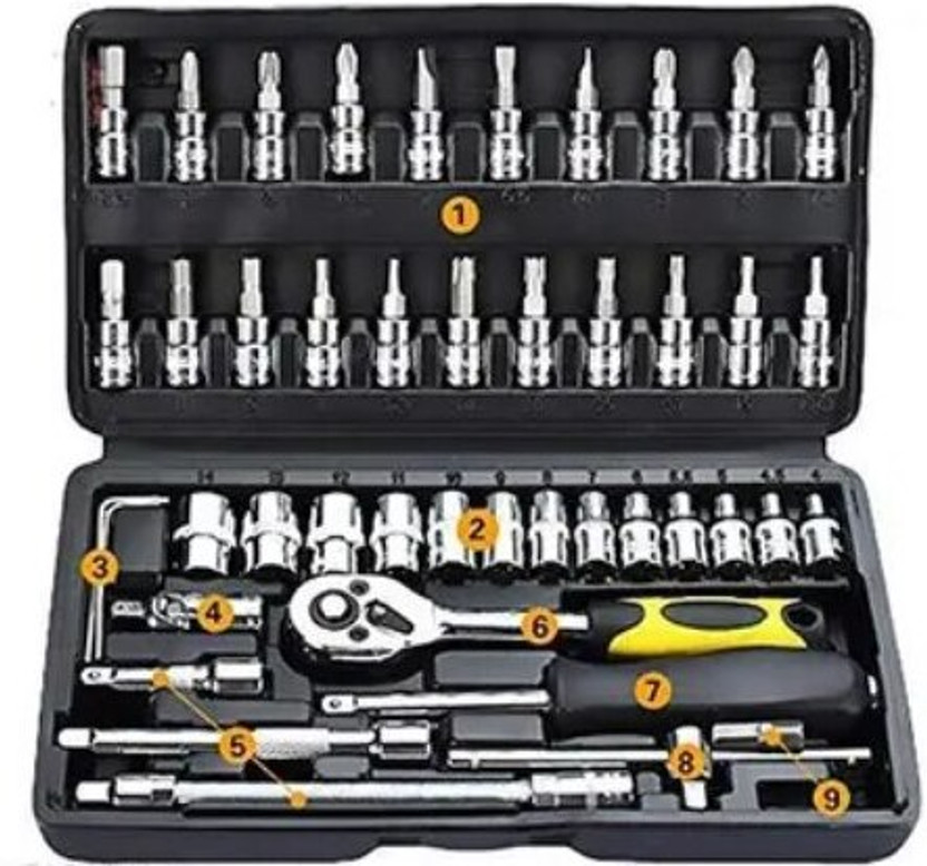 BVMART 46 PIC TOOLKIT Hand Tool Kit(46 Tools)