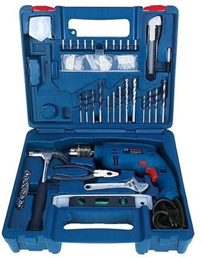 BOSCH GSB 10 RE Kit Power & Hand Tool Kit(100 Tools)