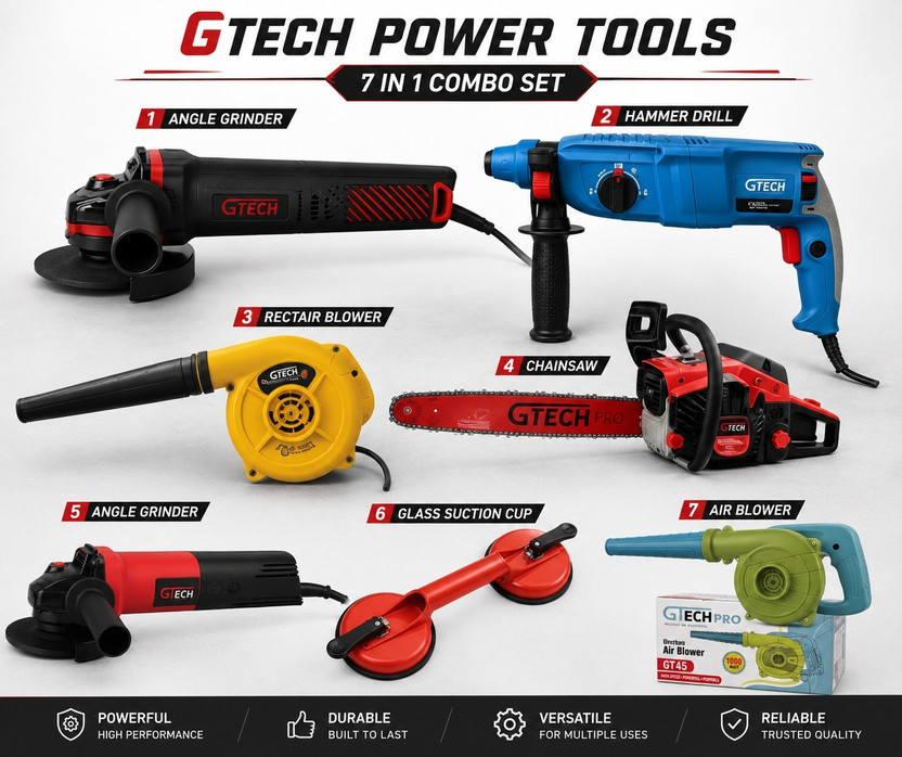 gtech GTECH HAND TOOL KIT Power & Hand Tool Kit(7 Tools)