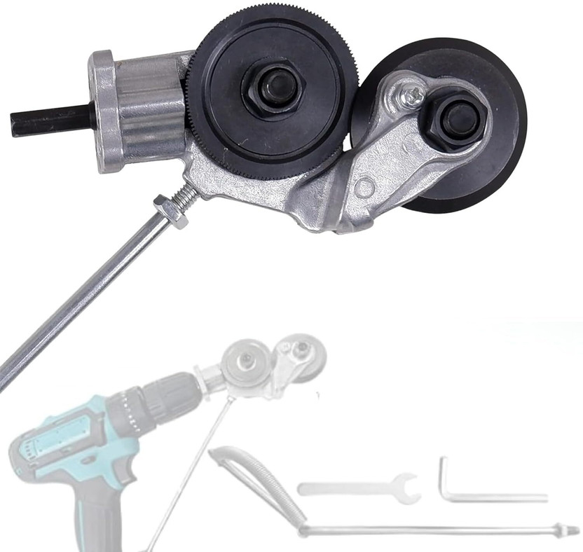 LIVEWELL LIVEWELL Sheet Metal Cutter Drill Attachment Electric Drill Plate Cutter and Metal Nibbler Attachment Metal Cutter - Flipkart Deal