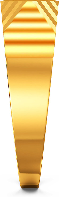 Joyalukkas Wave Glide Gold Mens Ring 22kt Yellow Gold ring