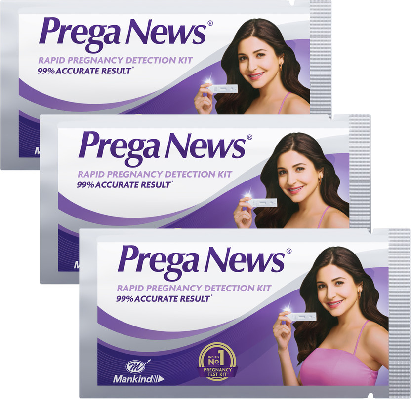 MANKIND MANKIND Prega news one step urine HCG Digital Pregnancy Test Kit(3 Tests) - Flipkart Deal