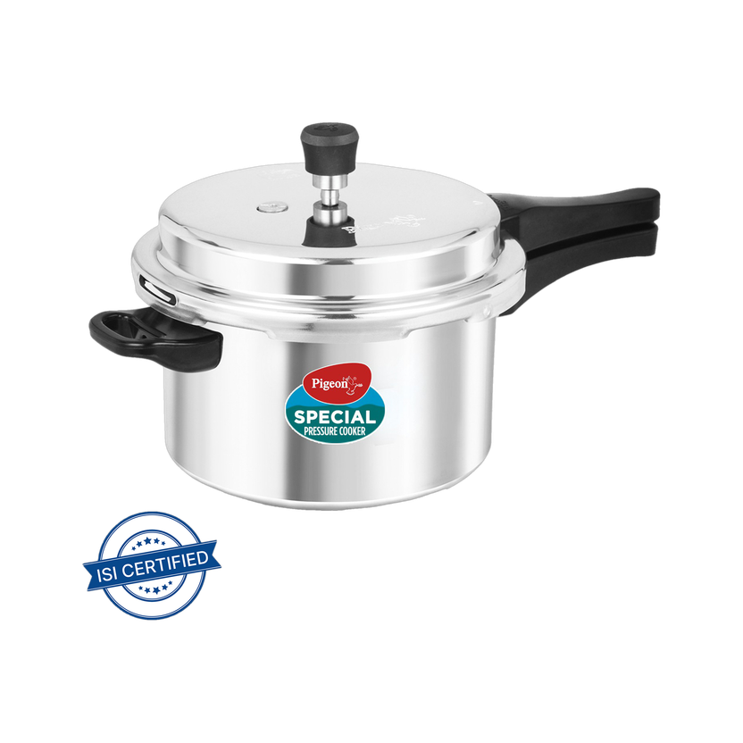 Pigeon SPECIAL 5 L Outer Lid Induction Bottom Pressure Cooker(Aluminium)