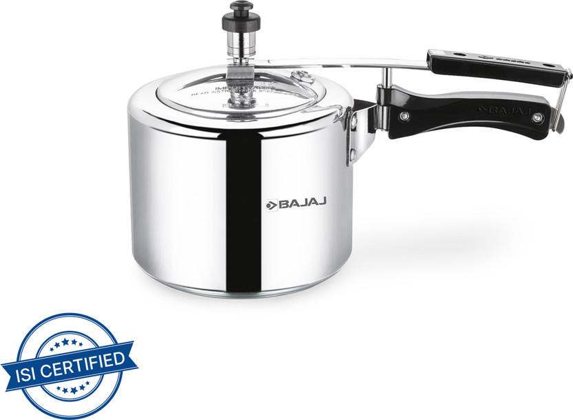 BAJAJ New Shakti 3 L Inner Lid Pressure Cooker(Aluminium)