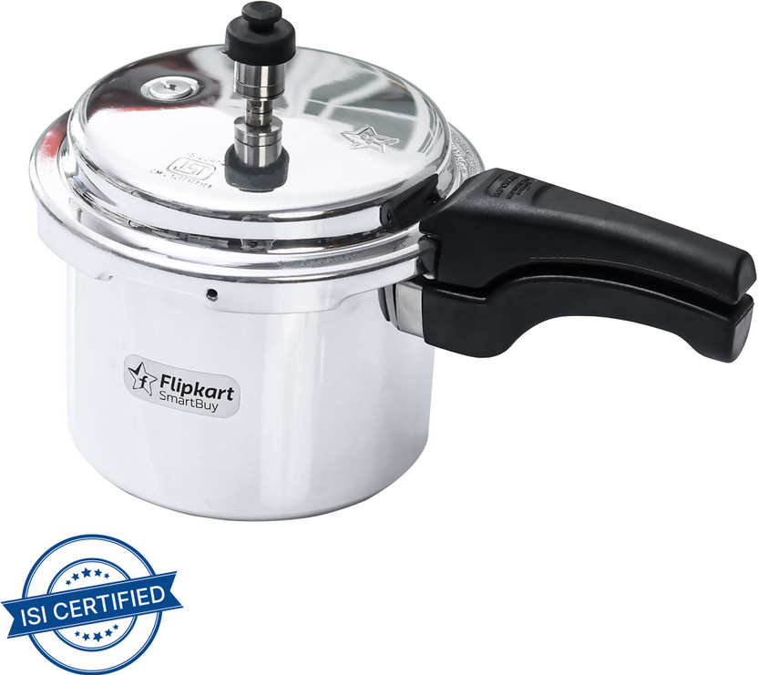 Flipkart SmartBuy Alpha 3 L Outer Lid Pressure Cooker(Aluminium)