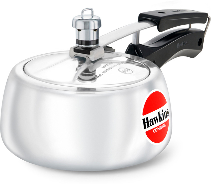 Hawkins Contura (HC15) 1.5 L Inner Lid Pressure Cooker(Aluminium)