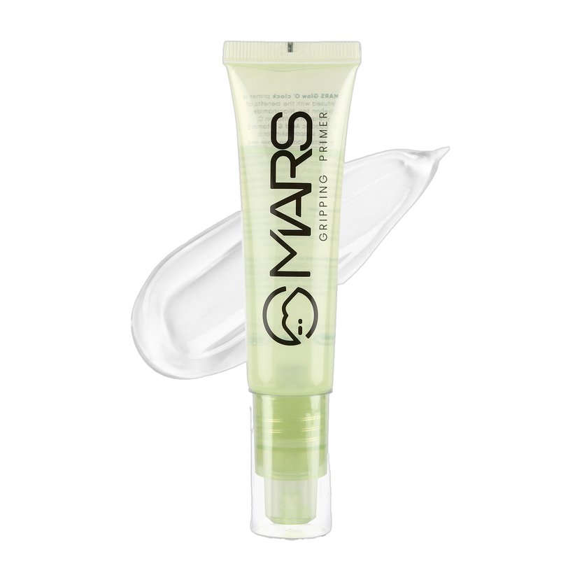 MARS Glow O' Clock Gel Primer for Face Makeup | Enriched with Green Tea Extracts Primer  - 30 ml(Transparent)