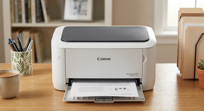 Canon imageCLASS LBP6030w, USB, Single Function WiFi Monochrome Laser Printer(Toner Cartridge, 1 Toner Cartridge Included)