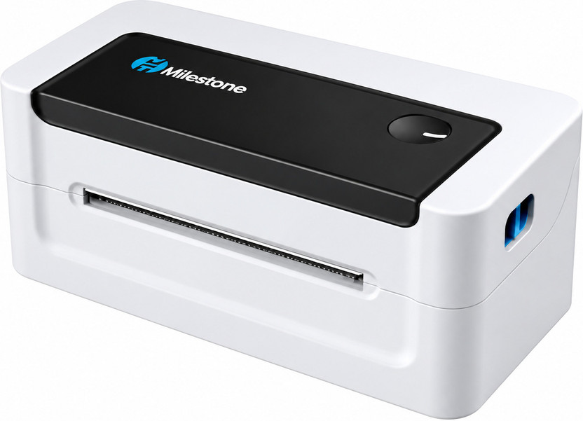 Milestone Milestone MHTL1081 High Speed USB Desktop Ecommerce Shipping Label (4x6) Printer Single Function Monochrome Thermal Transfer Printer(Label Roll) - Flipkart Deal
