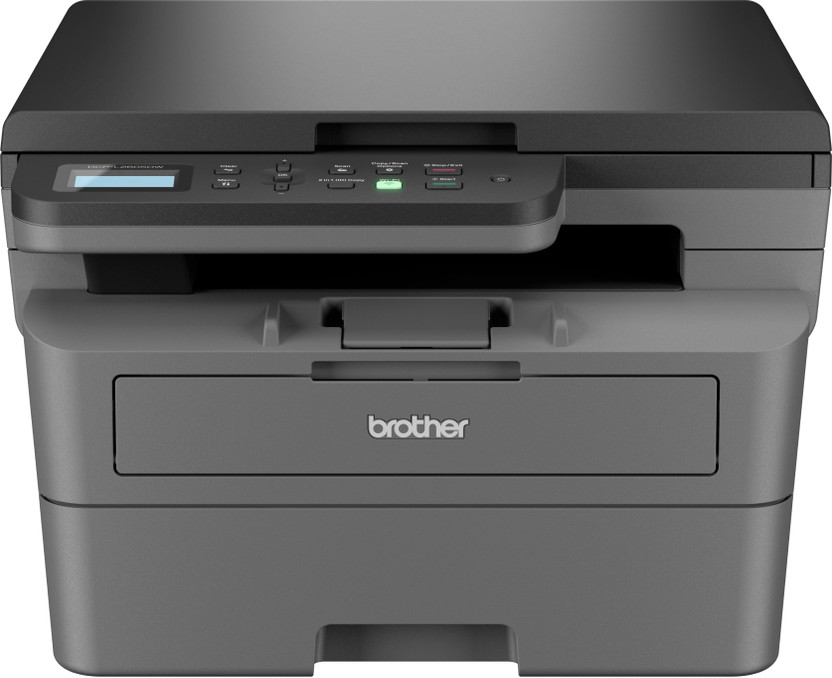 brother DCP-L2605DW Multi-function WiFi Monochrome Laser Printer Print, Copy & Scan, Auto Duplex, Up to 30 PPM Mono, Yield: Up to 3,000 Black Pages, 256MB Memory, 250 Sheets Paper Tray, LCD Display, 2-in-1 (ID) Copy Button, Free Installation, In-Box Toner Included(Toner Cartridge)