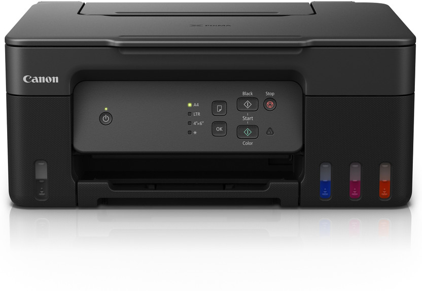 Canon Pixma ink efficient G3730 Multi-function WiFi Color Ink Tank Printer (Color Page Cost: 0.28 Rs. | Black Page Cost: 0.13 Rs. | Borderless Printing) Print, Copy & Scan, Up to 11 IPM Mono / 6 IPM Color, Yield: Up to 3,100 Black / 4,400 Color Pages, Black (70 ml) & Color (40 ml) Ink Bottles Includ