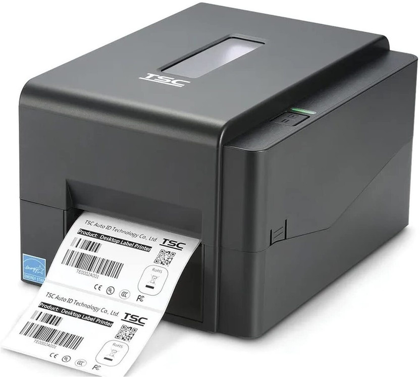 TSC TE244 BARCODE LABEL PRINTER 203 DPI Single Function Monochrome Thermal Transfer Printer(Label Roll)