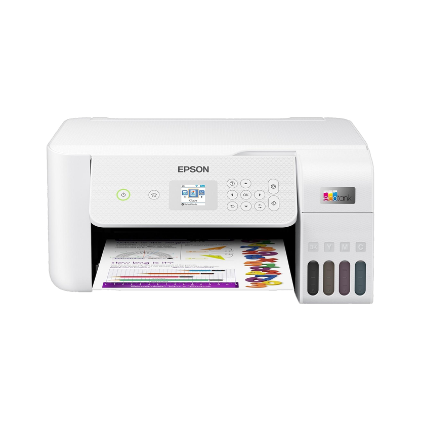 Google Epson Eco L3266 Multi-function WiFi Color Ink Tank Printer with Voice Activated Printing Google Assistant and Alexa (Color Page Cost: 0.24 Rs. | Black Page Cost: 0.09 Rs. | Borderless Printing) Print, Copy & Scan, Up to 10 IPM Mono, 3.6 Cm Color Lcd Screen, Heat-Free Technology(4 Ink Bottles Include - Flipkart Deal