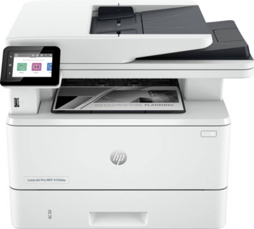 HP LaserJet Pro MFP 4104dw Printer Multi function WiFi Monochrome Laser hp-laserjet-pro-mfp-4104dw-printer-multi-function-wifi-monochrome-laser