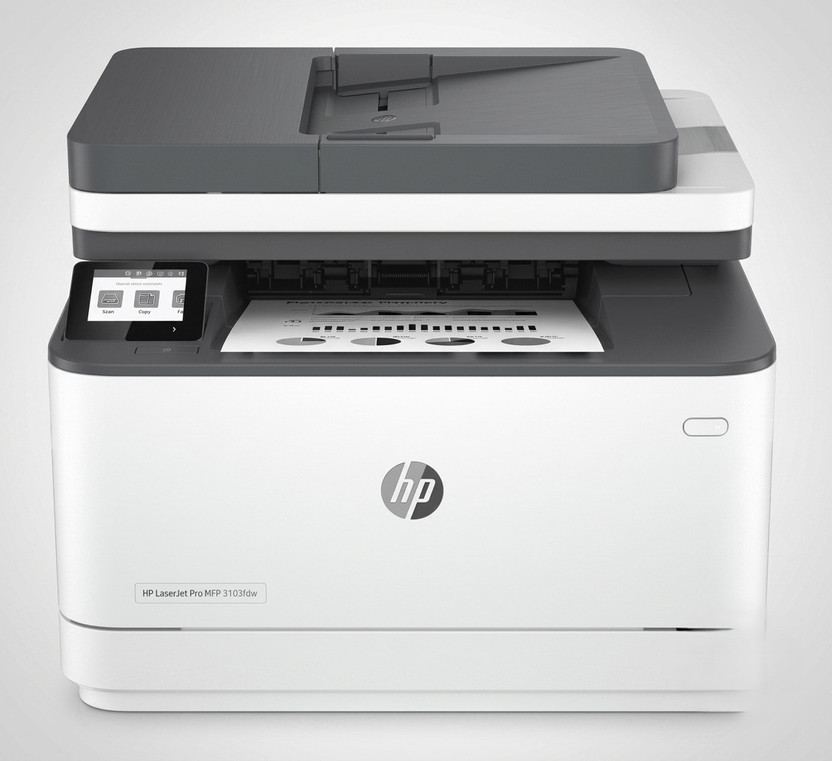 HP 3003dw Fast Wireless Laser Printer for Home, Office & Professional Use Multi-function WiFi Monochrome Laser Printer(Toner Cartridge, 1 Toner Cartridge Included)