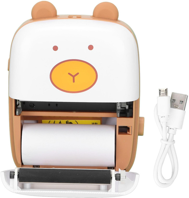 4uonly Portable Bluetooth Mini Thermal Printer Self Adhesive Paper OHJ11 Multi-function Monochrome Label Printer(Label Tape)