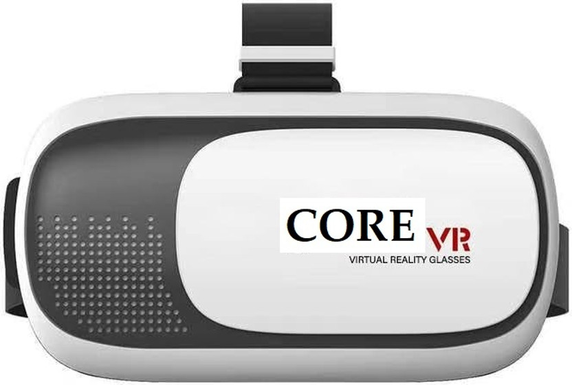 VRAXIS VR HEADSET Mobile Virtual Reality Glasses for Android and iPhone 2.4 GHz AM4 2 Core Processor Designed for Mobile(Black)