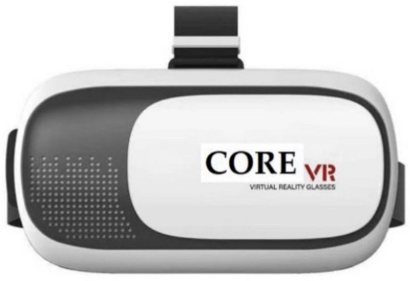 VirtuaPro 3D VR Headset Mobile Virtual Reality Glass for Entertainment Gaming and Movies 2.8 GHz AM2 2 Core Processor Designed for Mobile(Black)