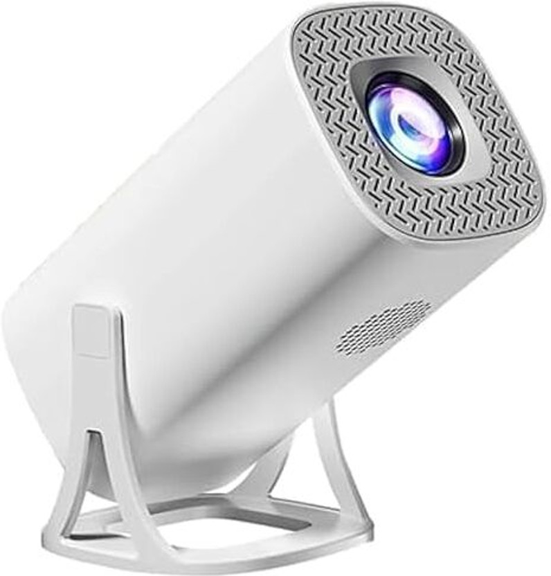 UNIKEY Portable Android 14 Full HD Supported Projector | Wireless (8400 lm / 1 Speaker / Wireless / Remote Controller) Portable Projector(White)