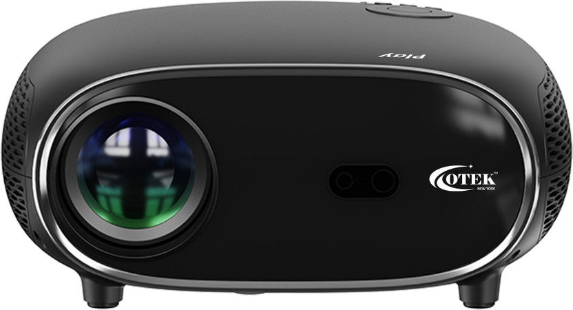 OTEK OT-BPlay (7500 lm) Portable Projector(Black)