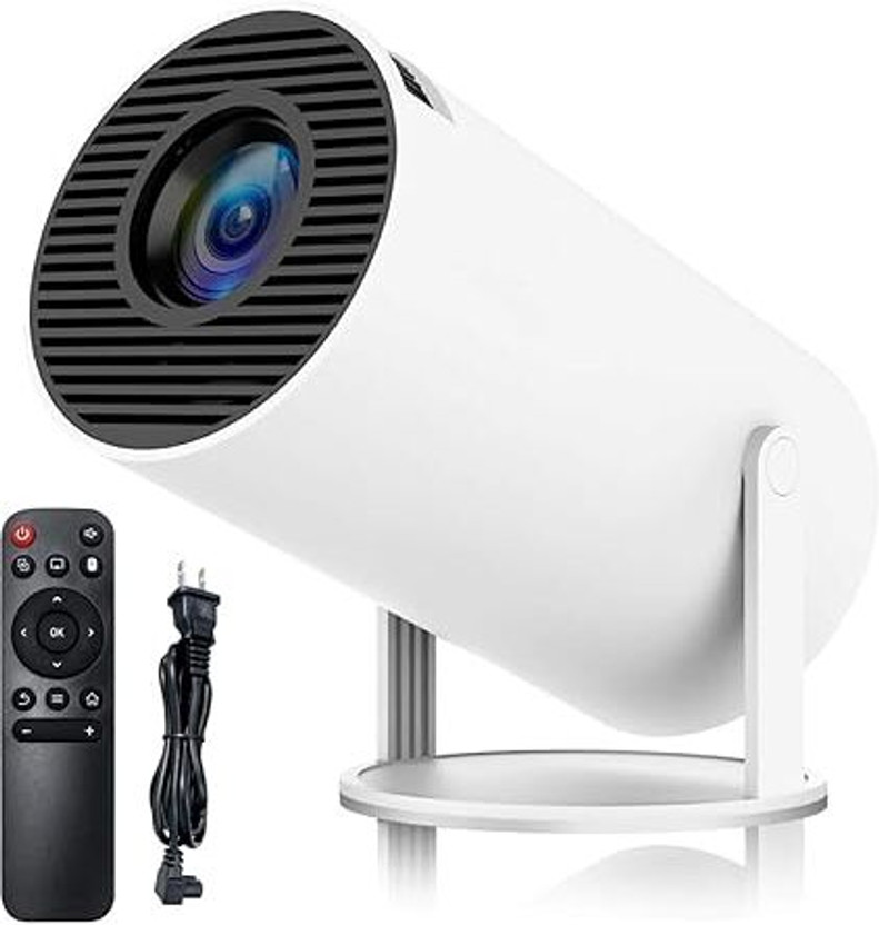 TECHEL TECHEL 4K Android Smart Projector Full HD 1080 UIREHJ47 (2200 lm / Wireless / Remote Controller) Portable Projector(White) - Flipkart Deal