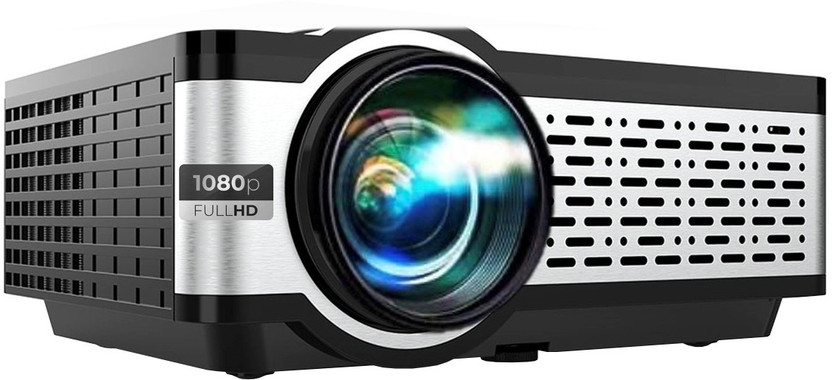 Egate i9 Pro-Max (3600 lm / 1 Speaker / Remote Controller) Portable Projector(Black)