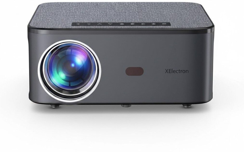 XElectron iProjector 1 Plus (20000 lm / 1 Speaker / Wireless / Remote Controller) Projector(Black)