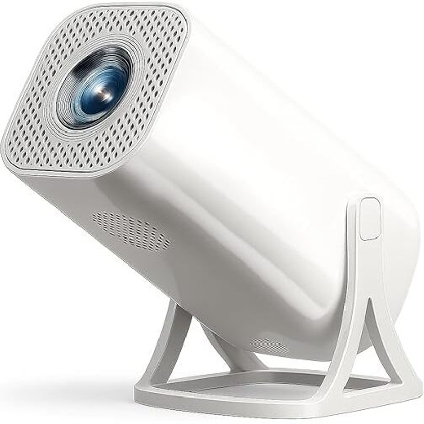 Nutts Store Smart Home Theater Projector SmartVision Projector (3500 lm / 1 Speaker / Wireless / Remote Controller) Portable Projector(White)