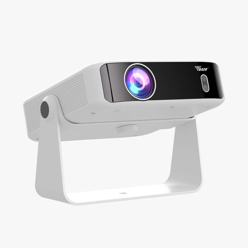 TONZO Vision X1 10000 Lumens FHD Android 14 Smart Projector (10000 lm / 1 Speaker / Wireless / Remote Controller) Portable Projector(White)