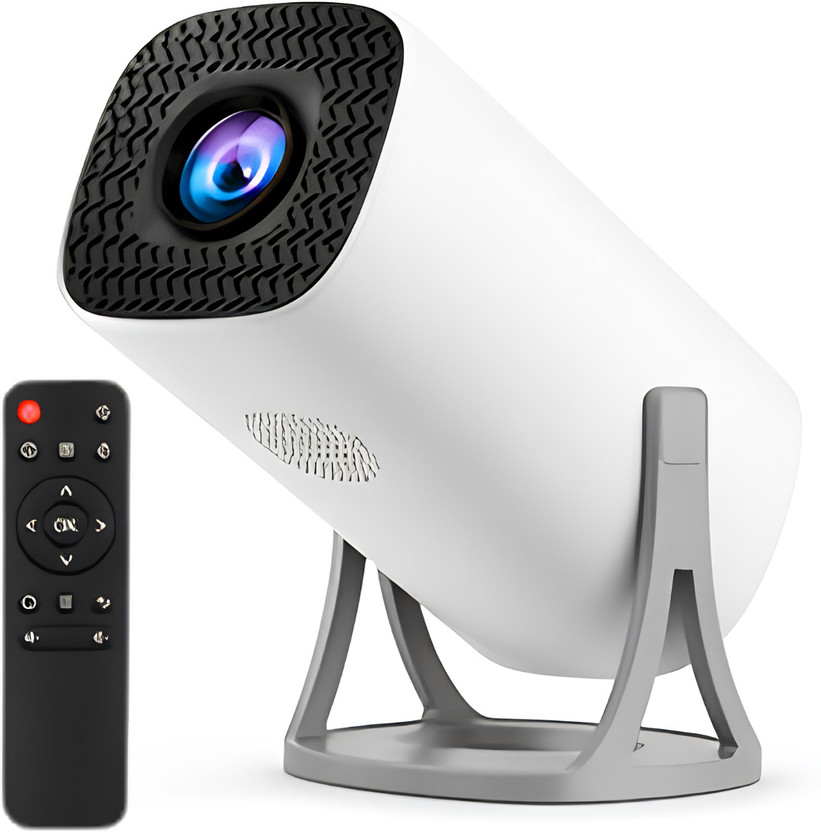 AG AG Industries 1080P 4K Support, Android 11, Wi-Fi, 3X Brighter, 2.4G & 5G, Inbuilt Speaker (10000 lm / 1 Speaker / Wireless / Remote Controller) Portable Projector(White) - Flipkart Deal