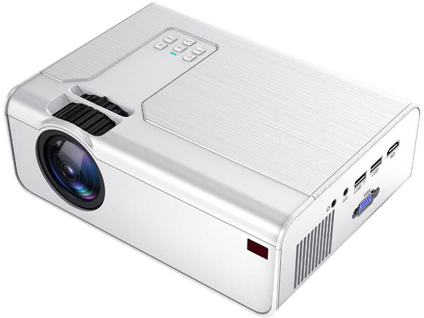 Orlov PJ040 WiFi Projector Full HD 1080P 9500 Lumens Home Cinema 3D (9500 lm / 1 Speaker / Wireless / Remote Controller) Portable Projector(Grey)