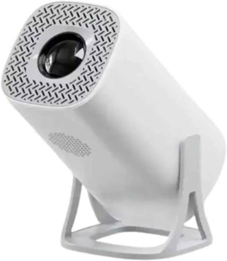 Voltegic S40 Portable Projector for Bedroom, Classroom & Office (6000 lm / 1 Speaker / Wireless / Remote Controller) Portable Projector(White)