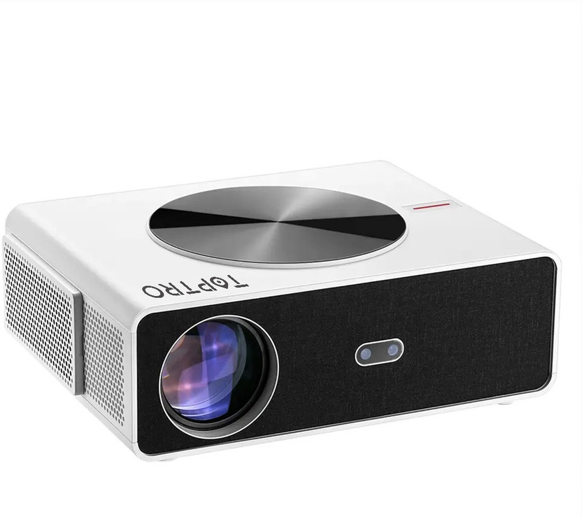 AUN Q10 Max Projector for Home 4K Ultra HD Support, 22000 Lumens, 1080p Native (12000 lm / Remote Controller) Portable Projector(Multicolor)