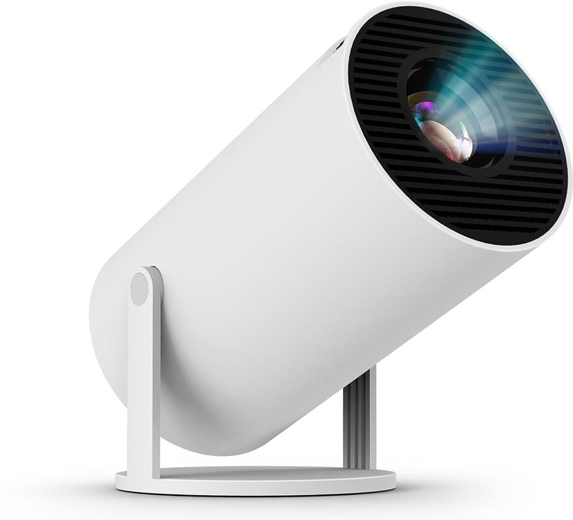 AVOIHS Portable Projector Beem 440 Smart LED 4K FULL HD Resolution Remote Controller (1800 lm / Wireless / Remote Controller) Portable Projector(White)