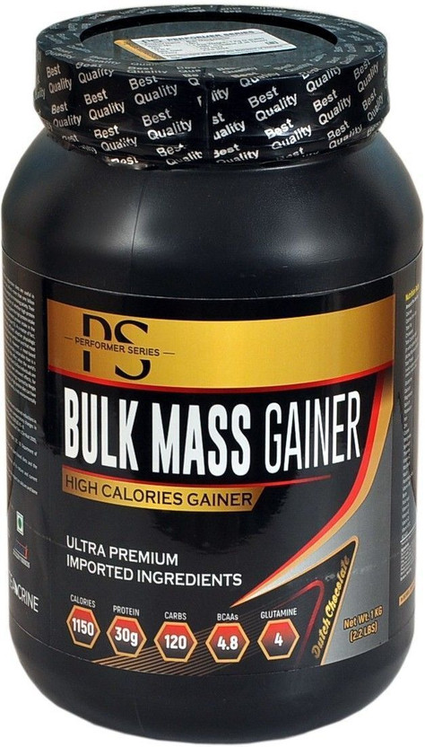 PERFORMER SERIES Bulk Mass Gainer for Bulk gain 1kg (Dutch chocolate) Weight Gainers/Mass Gainers(1 kg, Dutch CHOCOLATE)