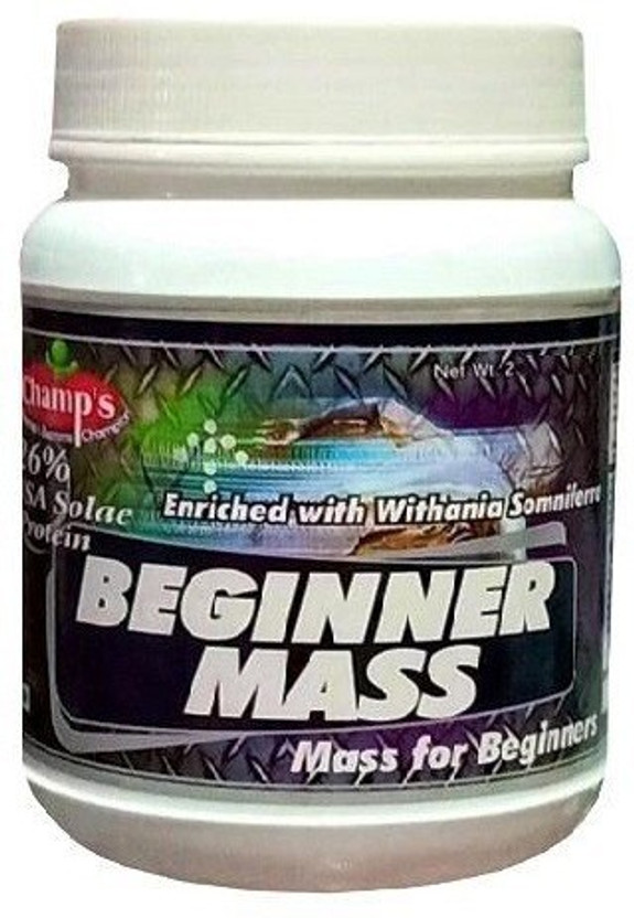 Champs BEGINNER MASS 500G Weight Gainers/Mass Gainers(500 g, CHOCOLATE)