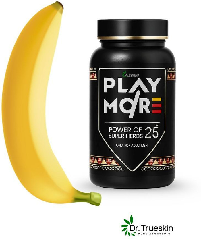 Dr.TrueSkin Play More Powder for Women Herbal Focus Fuel Protien Plant-Based Protein(150 g, Unflavoured)
