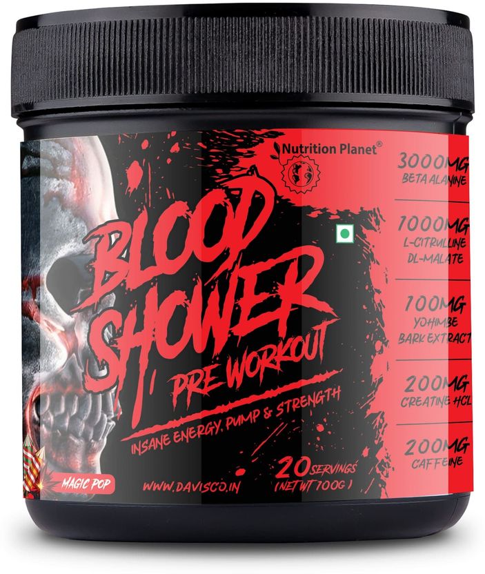 Blood Shower Preworkout, 20 Servings, Magic Pop Pre Workout