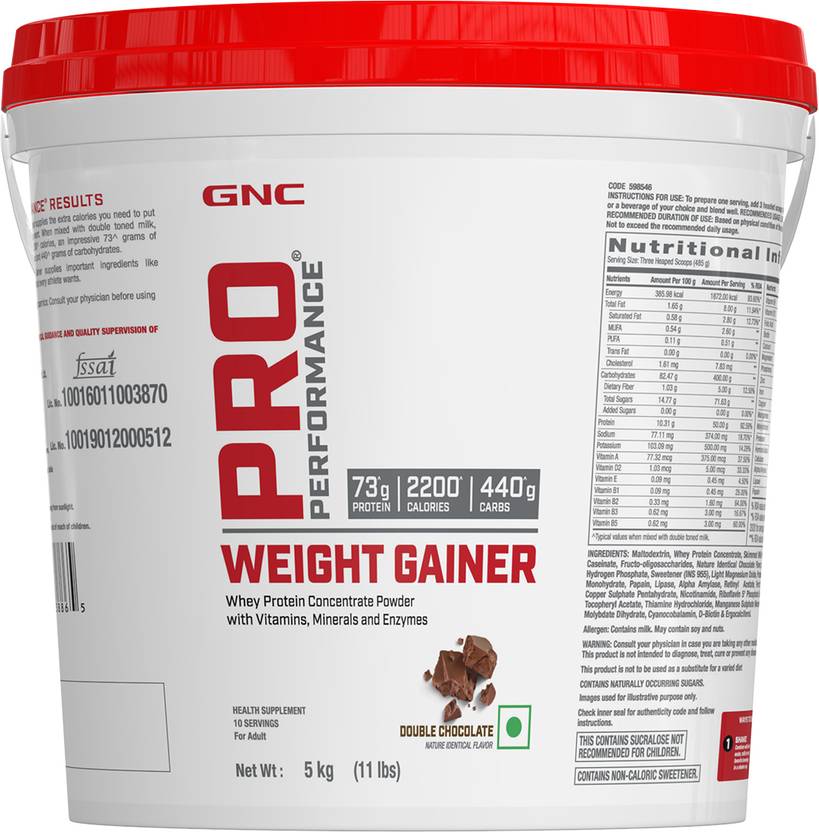 GNC Pro Performance Weight Gainer Weight Gainers/Mass Gainers Price in