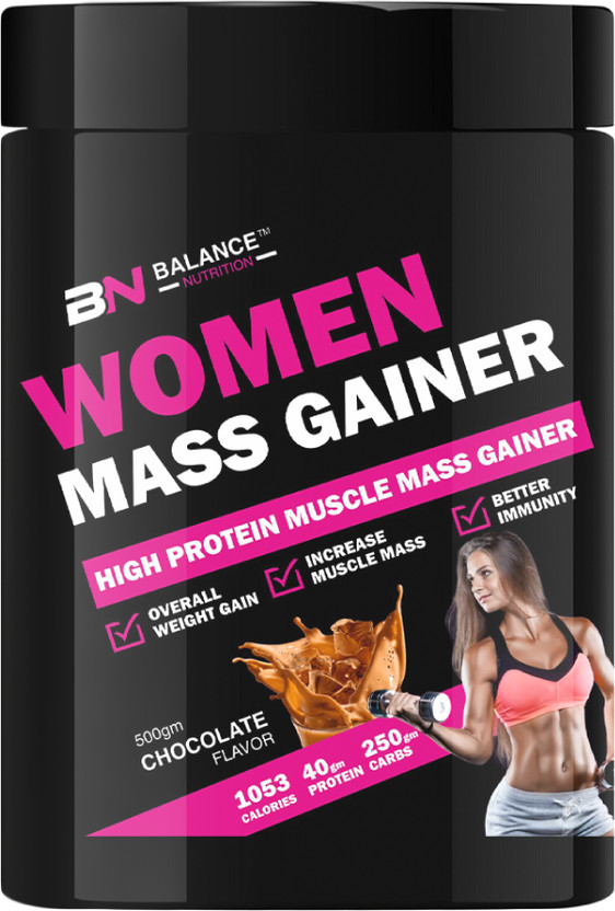 BN BALANCE NUTRITION Woman Mass Gainer 24 Vital Nutrients,3 Best Qaulity Protien Nutrition Bars(500 g, Chocolate)